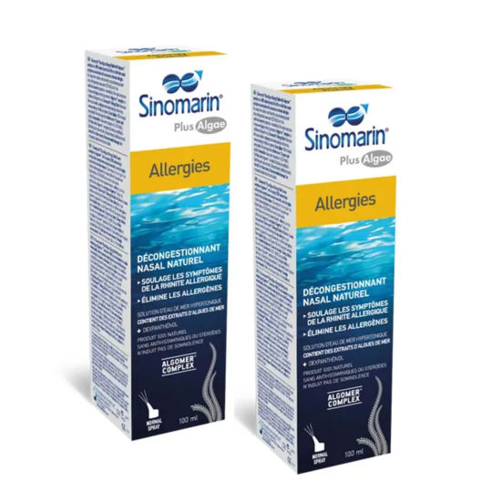 Gifrer Sinomarin Plus Algues spray nasal hypertonique 2 x 100 ml —  format duo dès 12 ans