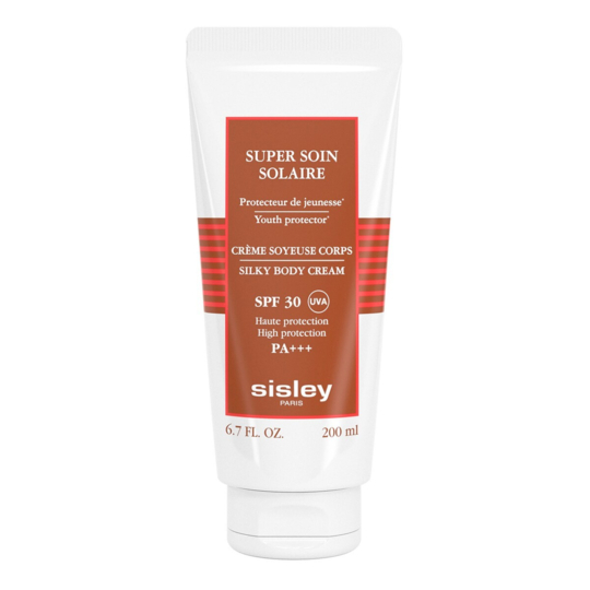Sisley Super Soin Solaire Crème Soyeuse Corps SPF30 – Crème solaire corps SPF30 200 ml