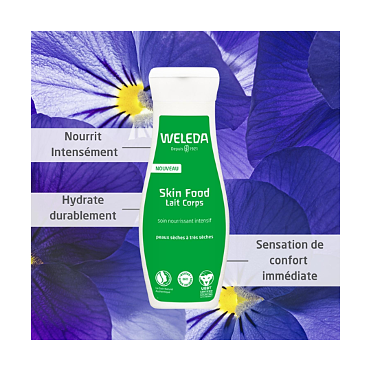 Weleda Skin Food Lait Corps nourrissant peaux sèches à très sèches 200 ml