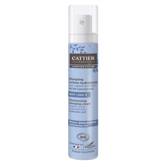 Sleeping - Crème de Nuit Hydratante Bio - Peaux Deshydratées - 50 ml