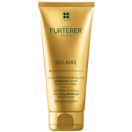 SOLAIRE - Gel Douche Nutritif Cheveux et Corps - 200 ml