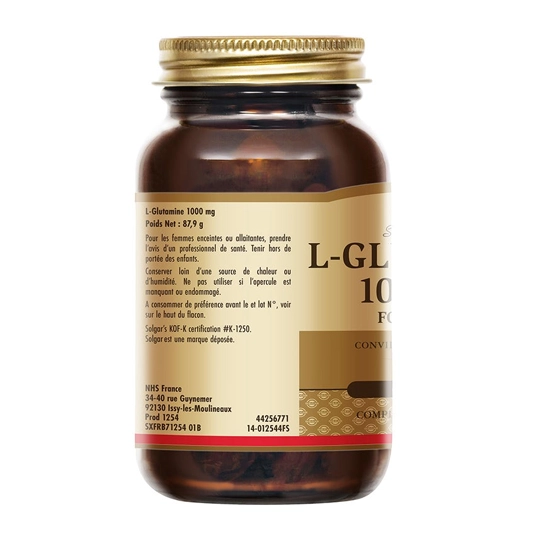 Solgar L-Glutamine 1000 mg 60 comprimés