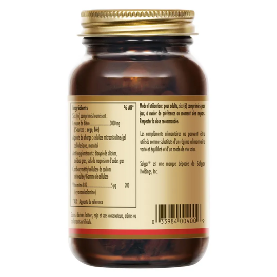 SOLGAR LEVURE DE BIERE 250 CPRS