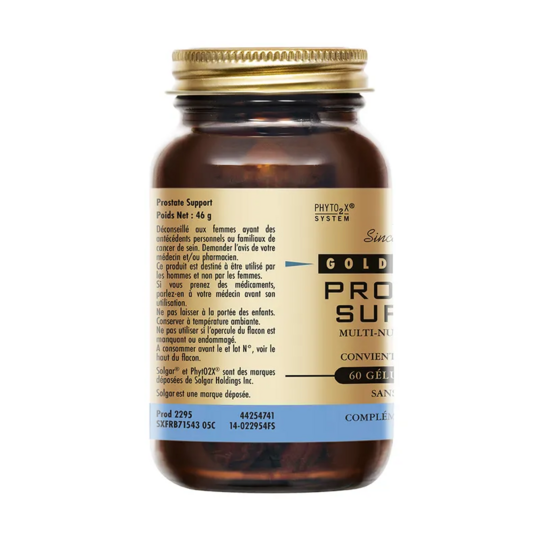 Solgar Prostate Support Génito-Urinaire Vitalité 60 gélules végétales