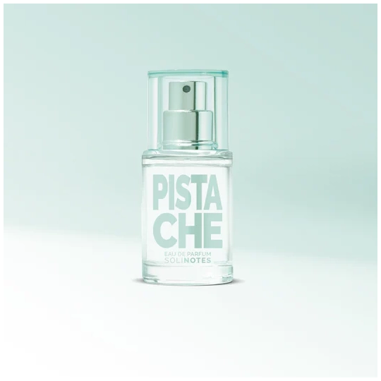 Solinotes Eau de Parfum Végan Pistache format voyage 15 ml