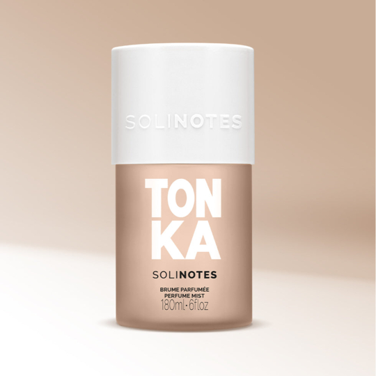 Solinotes Brume Parfumée Tonka 180 ml – vanillée et poudrée
