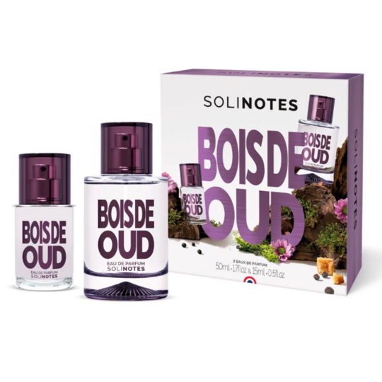 Solinotes Coffret Bois de Oud – eau de parfum 50 ml + miniature 15 ml
