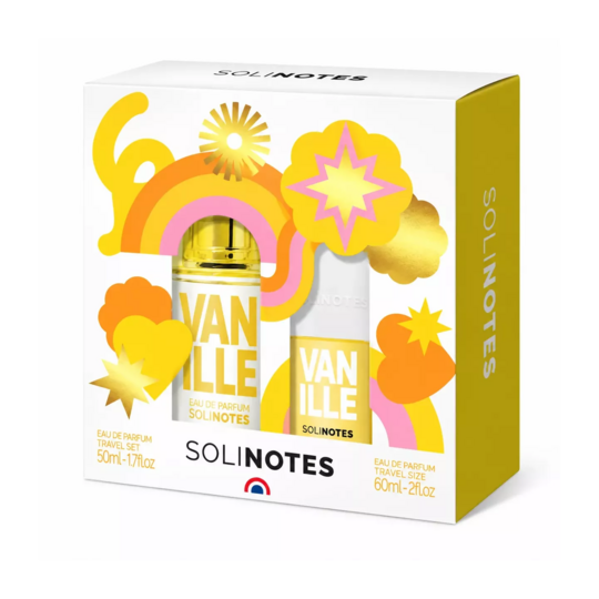 Solinotes Coffret Duo Incontournable Vanille – Eau de Parfum 50 ml + 15 ml