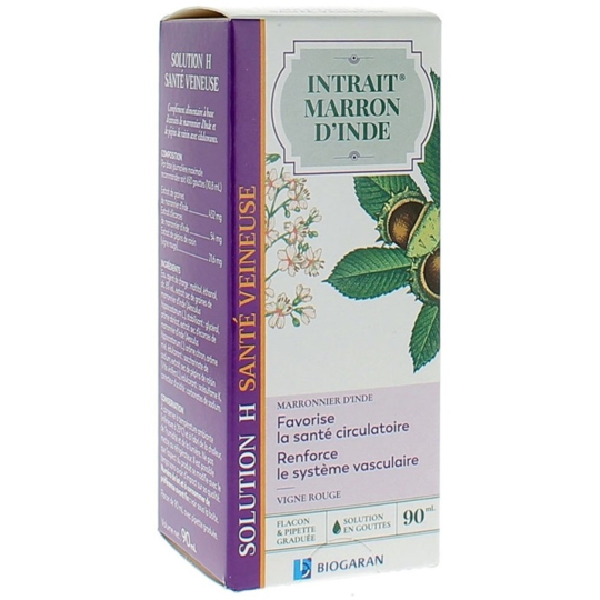 Solution H Santé -  Intrait Marron d'Inde - 90 ml