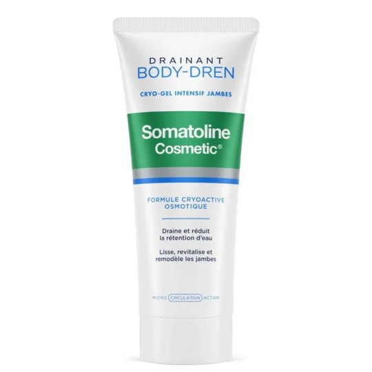 Somatoline Minceur Cryo-Gel Intensif Jambes Drainant 200ml effet froid jambes lourdes