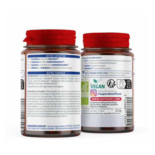 Superdiet Biosereine Bio 80 comprimés