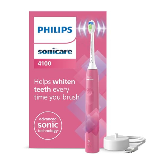 Philips Sonicare 4100 Series brosse à dents électrique rose HX3689/41