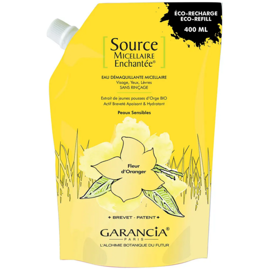Garancia Source Micellaire Enchantée Fleur d'Oranger Eco-Recharge 400 ml