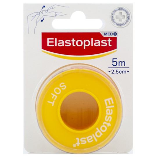 Sparadrap Microporeux 5m x 2,5cm - 1 unité