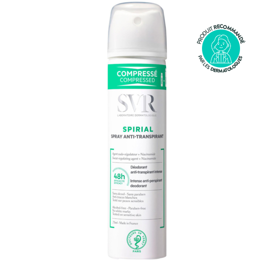 SPIRIAL Spray - Anti-transpirant 48H -  75 ml
