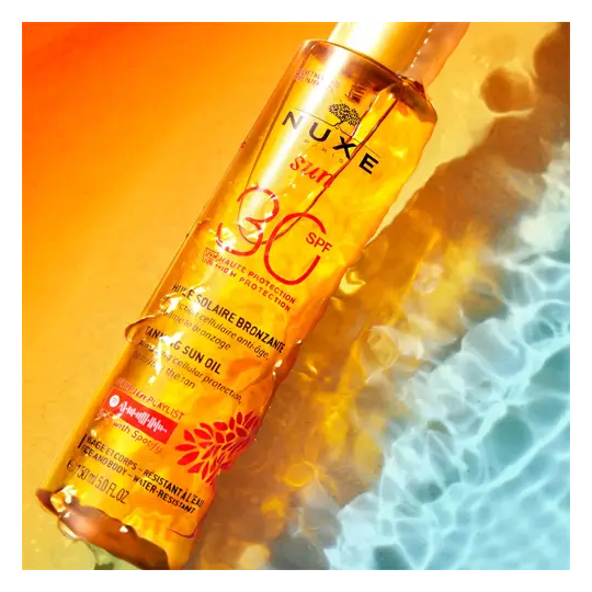 Nuxe Sun Huile Solaire Bronzante Haute Protection SPF30 150 ml