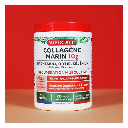 Superdiet Collagène marin récupération musculaire 240 g
