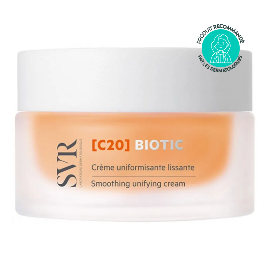 SVR C20 Biotic crème uniformisante lissante 50 ml – Eclat, anti-rides et correction du teint