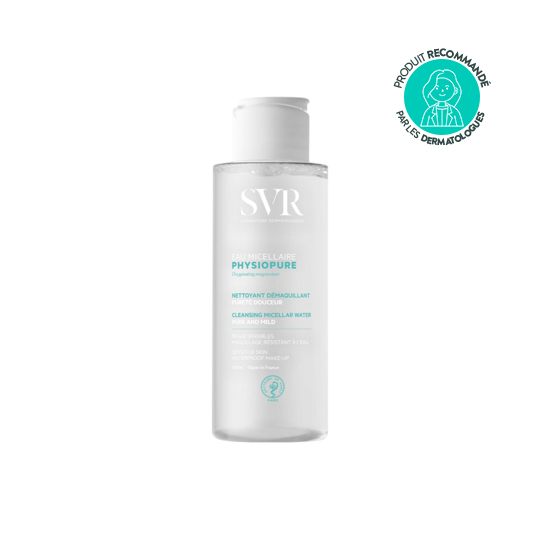 SVR Physiopure Eau micellaire 100 ml – démaquillant au magnésium