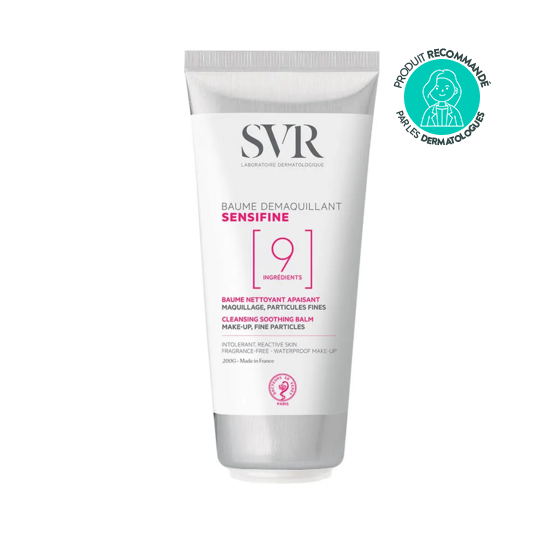SVR Sensifine baume démaquillant peaux sensibles et intolérantes 200 g – Nettoyant apaisant haute tolérance