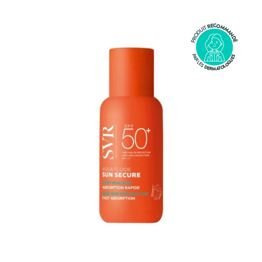 SVR Sun Secure aqua fluide solaire SPF50+ visage peaux sensibles 50ml