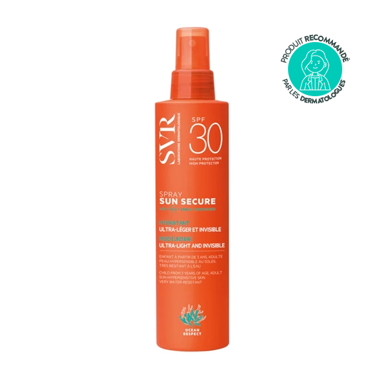 SVR Sun Secure Protection solaire Spray Lait-en-brume SPF 30 200 mL