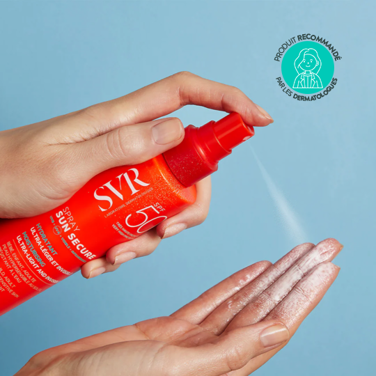 SVR Sun Secure Protection solaire Spray Lait-en-brume SPF 30 200 mL