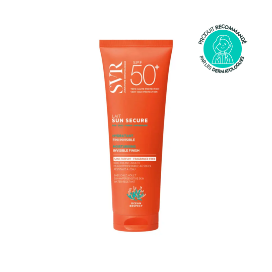 SVR Sun Secure Lait Hydratant Sans Parfum SPF50+ 250 ml