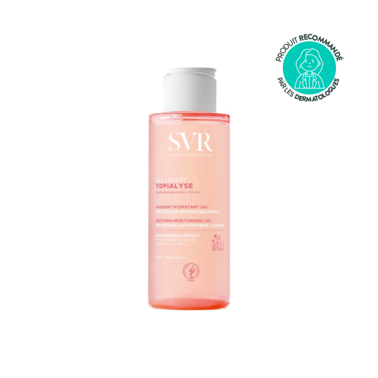 SVR Topialyse Gel lavant 100 ml – nettoyant doux peaux sèches et sensibles