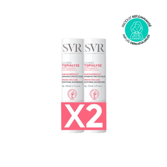 SVR TOPIALYSE STICK LEVRES 2X4G