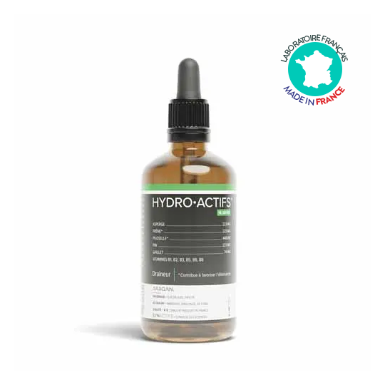HydroActifs Draineur Aragan 100 ml – Drainage, élimination et confort circulatoire