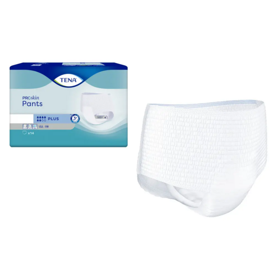 Tena Pants ProSkin Plus slip absorbant incontinence taille L — paquet de 14 fuites urinaires moyennes