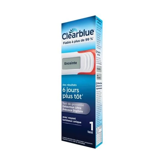 Clearblue Test de grossesse Détection Ultra Précoce Digitale