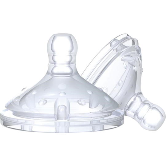 Tétine 0-6 mois Débit Slow Flow SoftFlex - Lot de 2 tétines