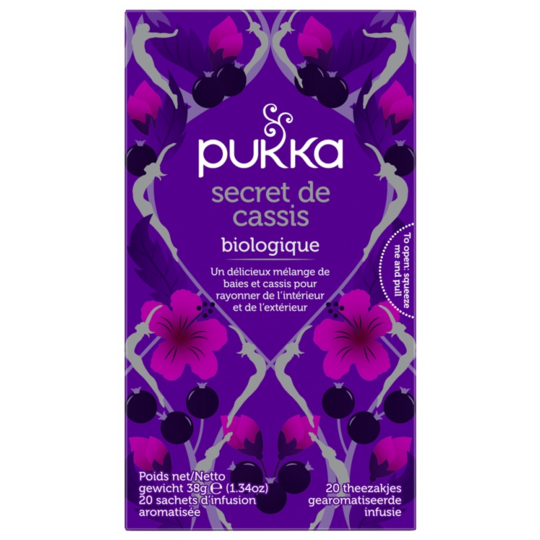 THE BIOLOGIQUE - Infusion Secret de Cassis - 20 sachets