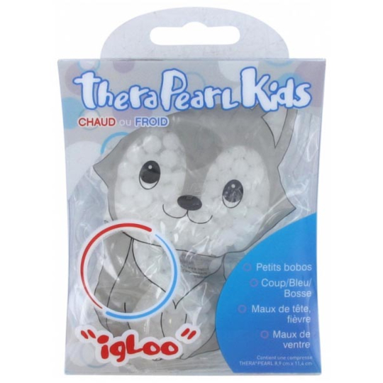 THERA PEARL - Kids - Poche Chaud ou Froid Igloo le Husky