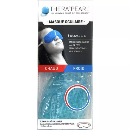 TheraPearl Masque Oculaire Chaud / Froid – Confort et soulagement pour les yeux
