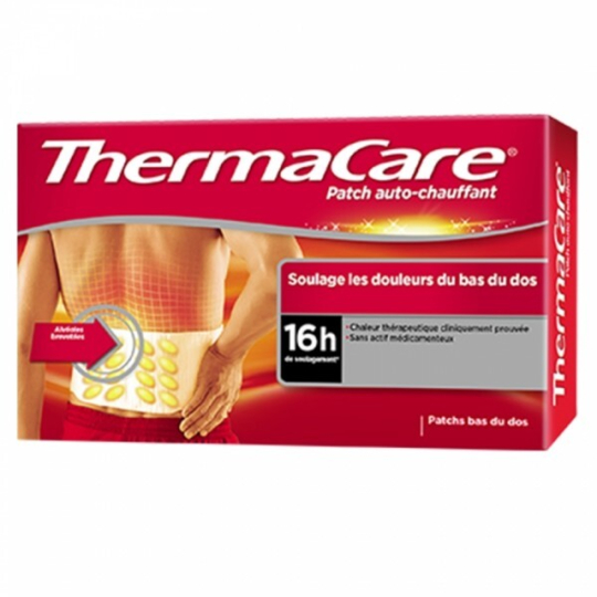 ThermaCare Patch Auto-Chauffant Dos x2 – Douleurs lombaires et musculaires