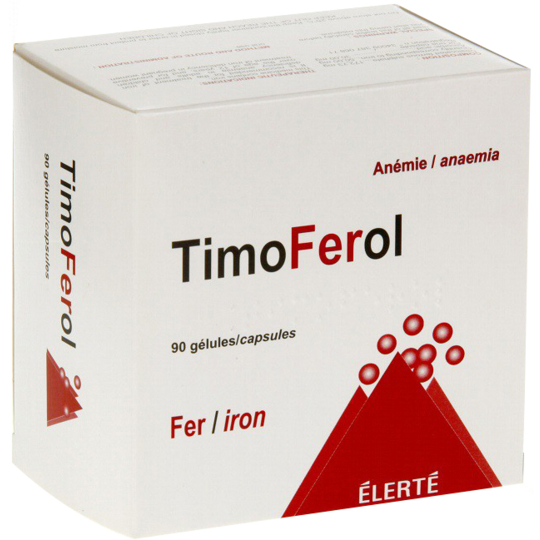 TimoFerol Anémie - 90 gélules