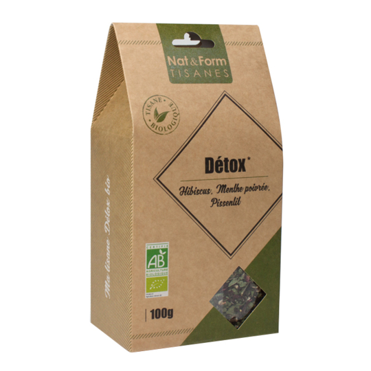 TISANES - Hibiscus & Menthe Poivrée Bio - 100 g