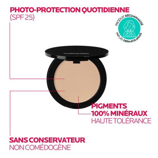 La Roche-Posay Toleriane Teint Correcteur Compact Minéral Beige Clair 9,5g