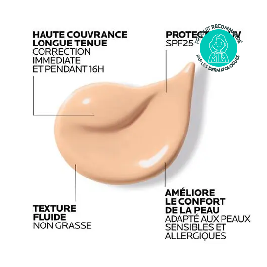 La Roche-Posay Toleriane Fond de Teint Fluide SPF25 N°9 30ml