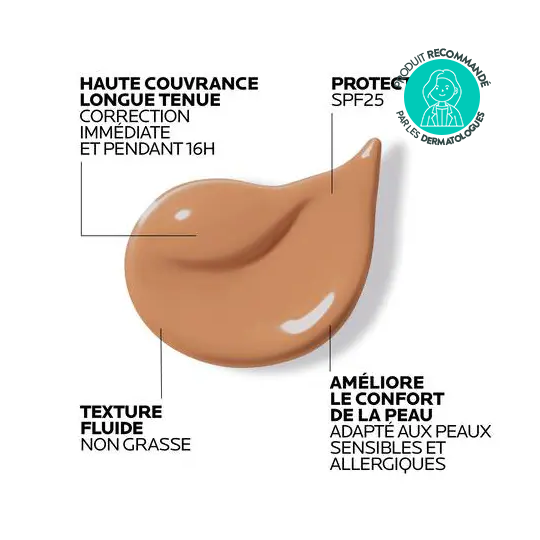 La Roche-Posay Toleriane Fond de Teint Fluide SPF25 N°10,5 30ml