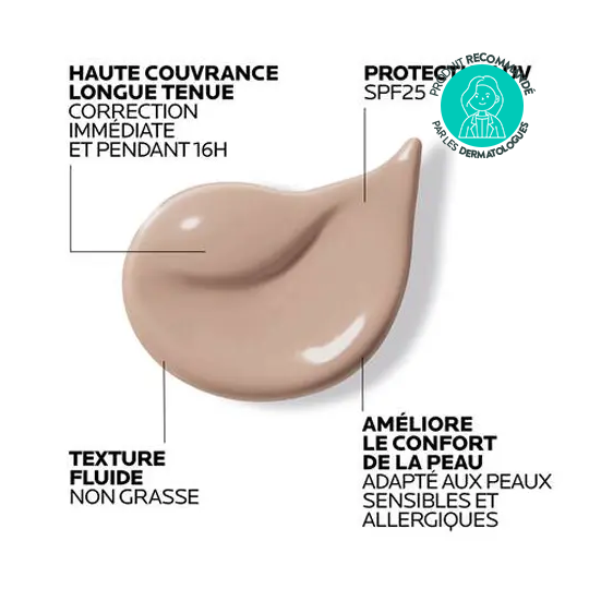 La Roche-Posay Toleriane Fond de Teint Fluide SPF25 N°12 30ml