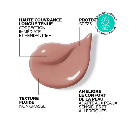 La Roche-Posay Toleriane Fond de Teint Fluide SPF25 N°12,5 30ml