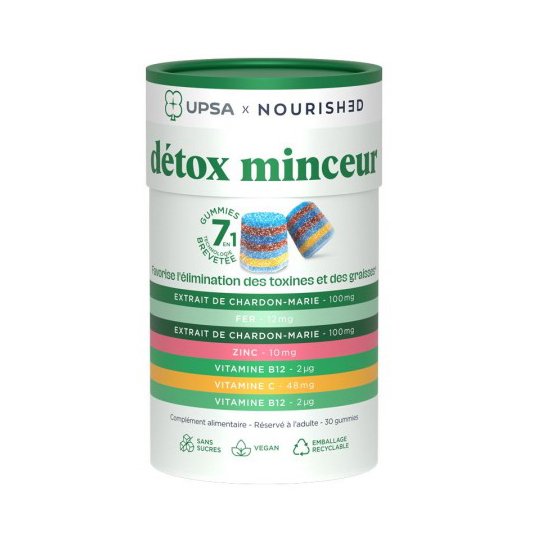 UPSA DETOX MINCEUR - Gummies 7 en 1 - 30 Gummies