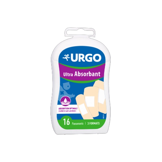 Urgo Pansements Ultra-absorbant 16 pansements