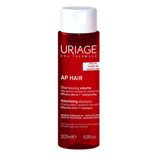 Uriage Ap Hair shampooing volume 200 ml – shampooing densifiant cheveux fins