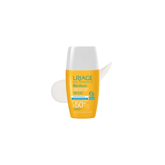 Uriage Bariésun Fluide Ultra-léger SPF50+, Petit format 30 ml