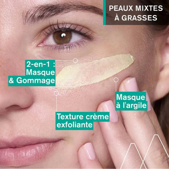 Uriage Hyseac Masque gommant, absorbant et exfoliant 100 ml